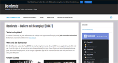 Desktop Screenshot of bombrats.com